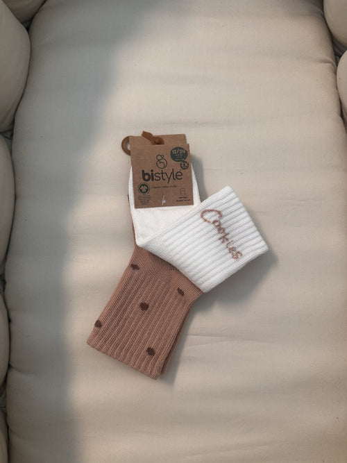 2er Set Baumwollsocken Cookies