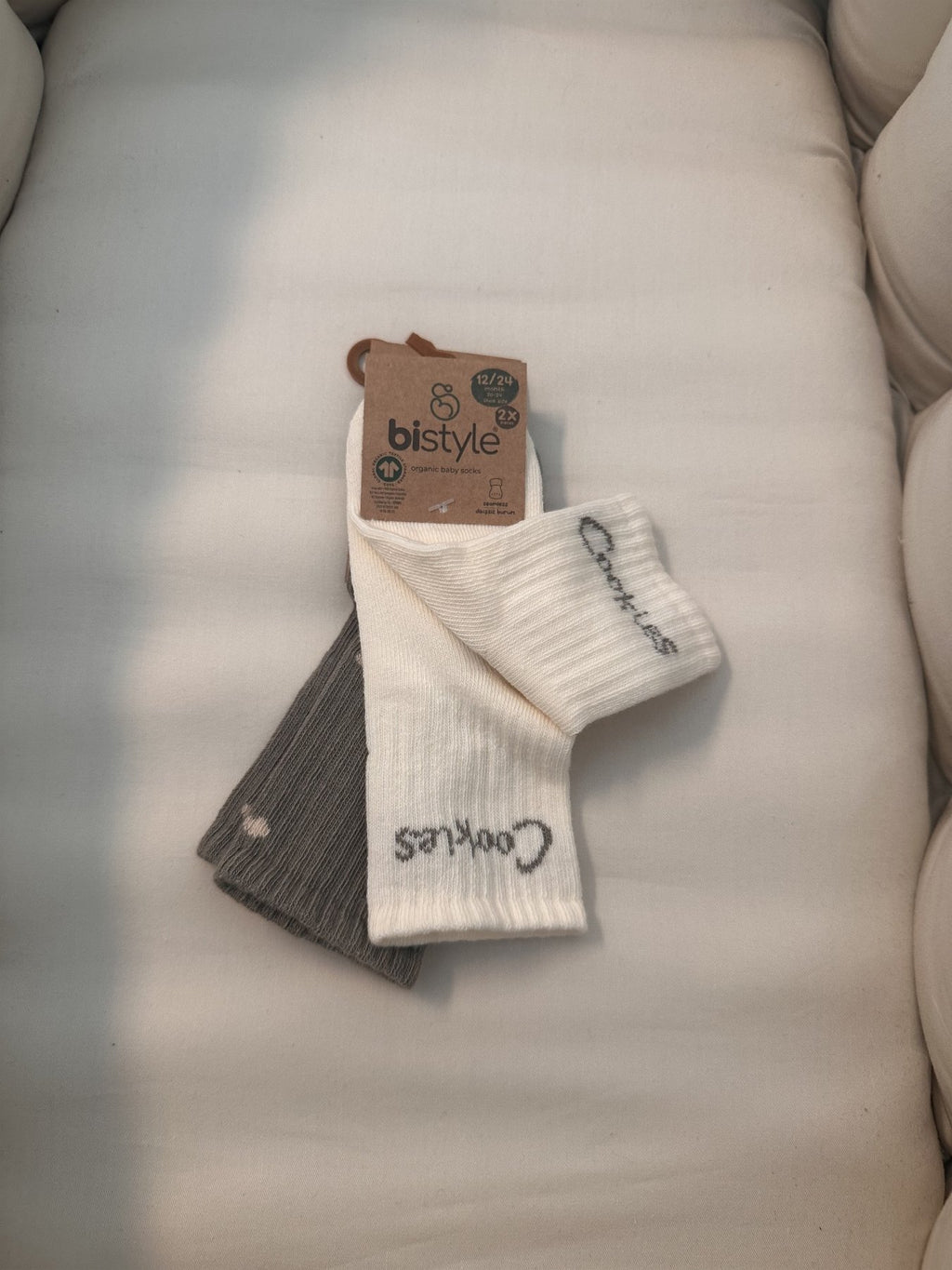 2er Set Baumwollsocken Cookies