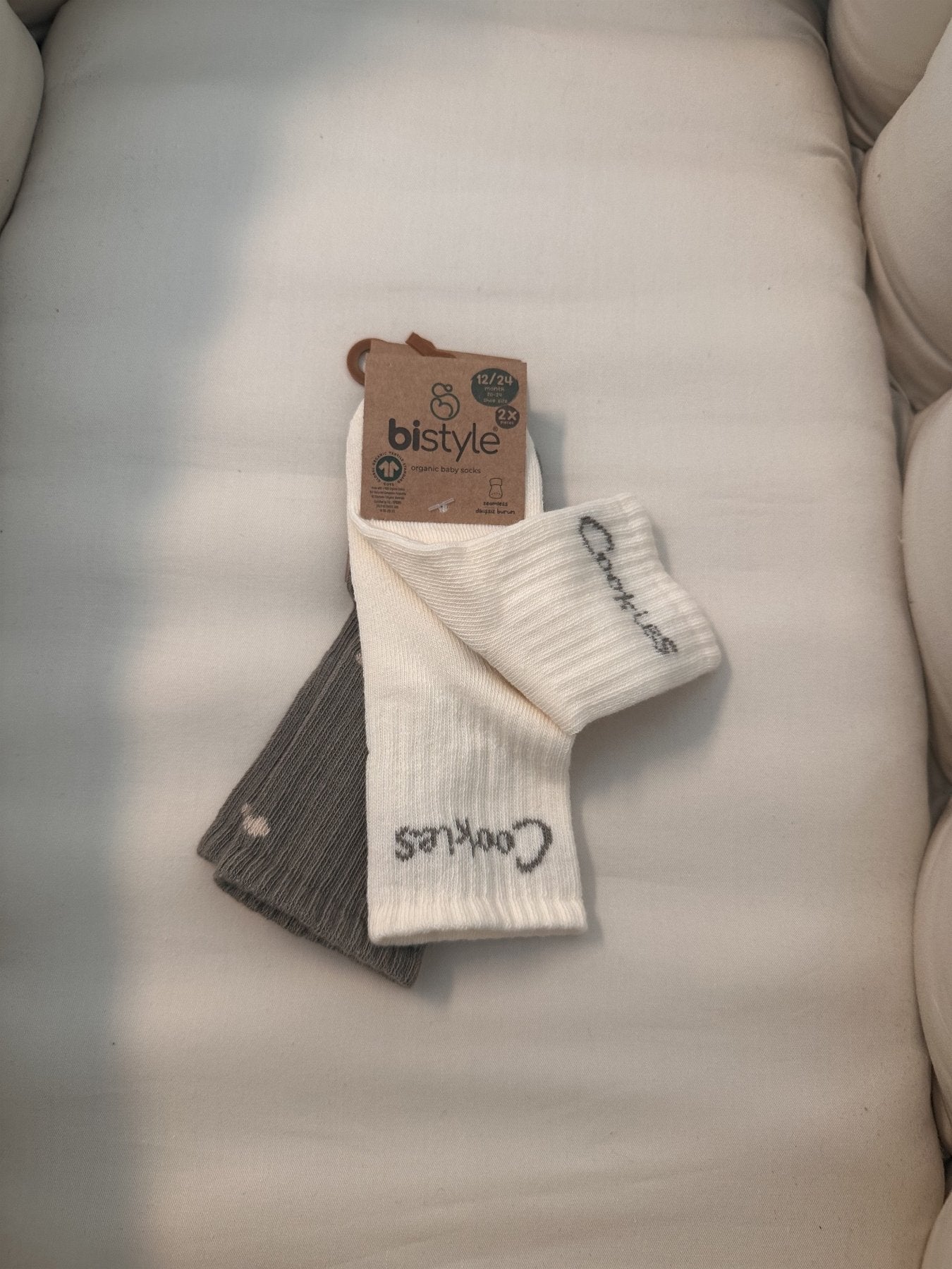 2er Set Baumwollsocken Cookies